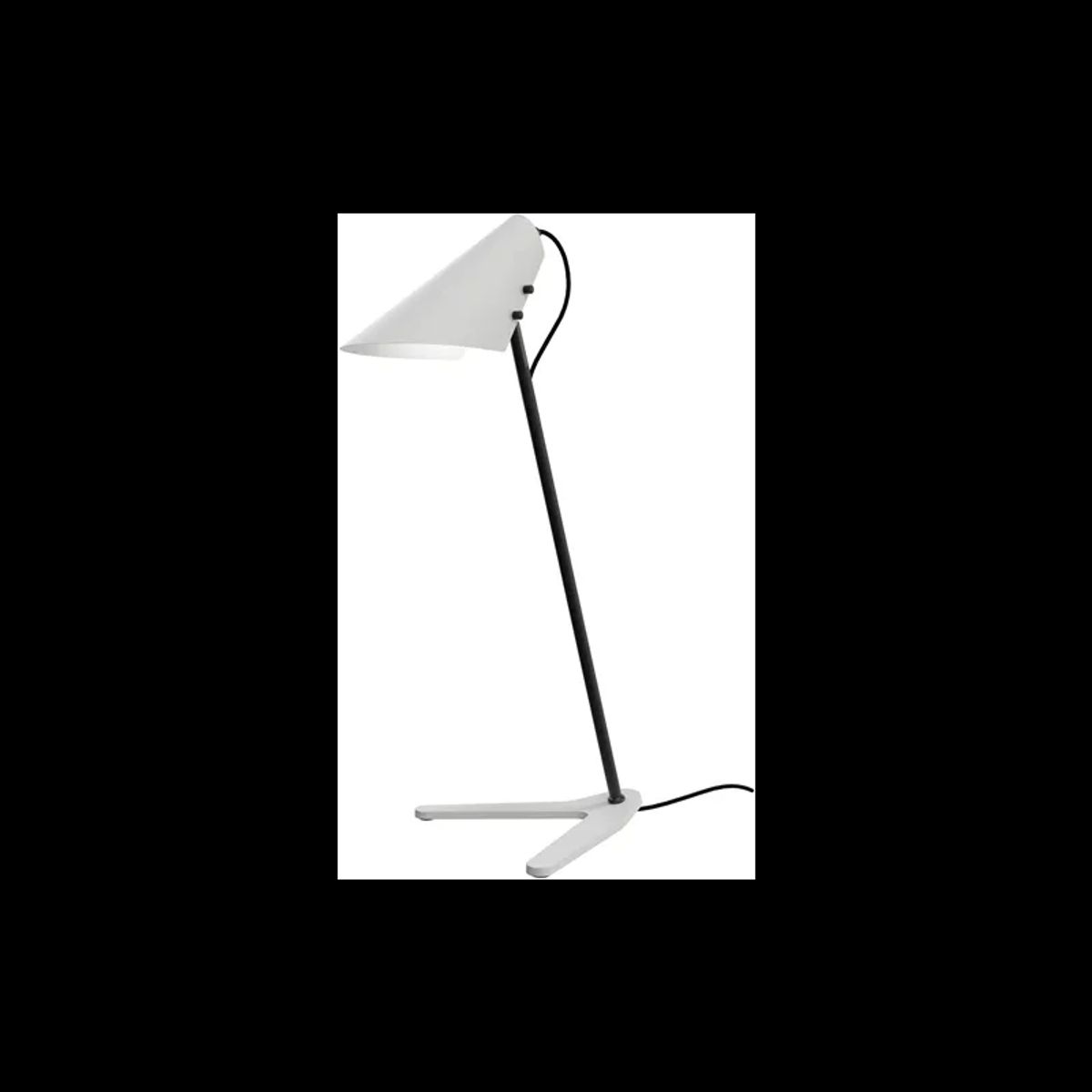 Belid Vincent sort/hvid 4134 - Bordlampe