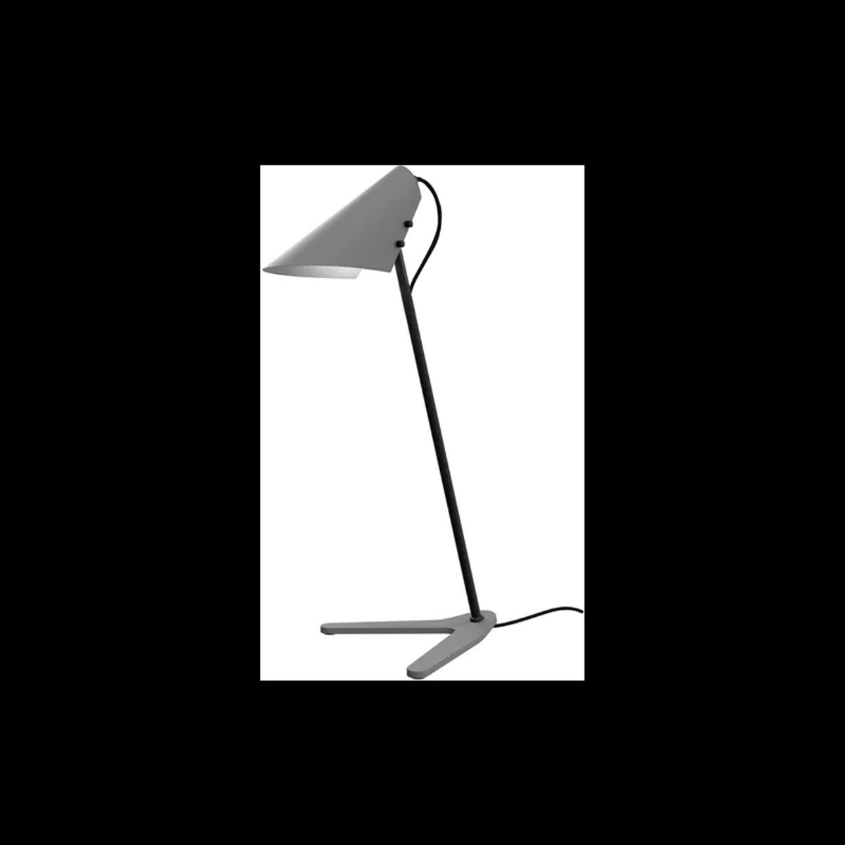 Belid Vincent sort/beton 4134 - Bordlampe