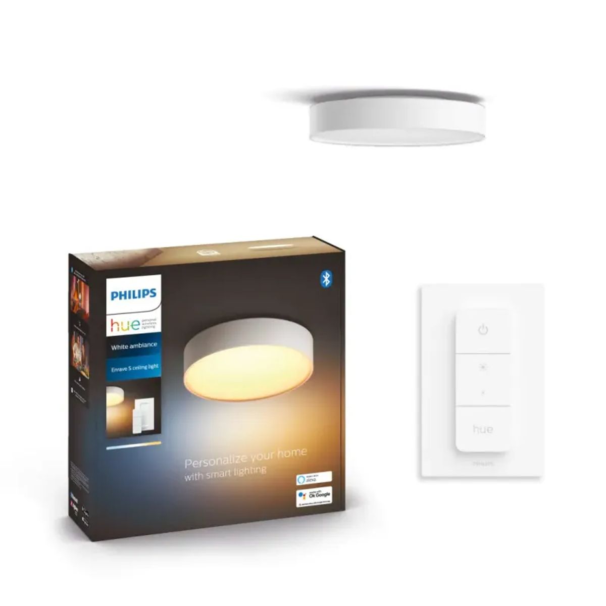 Philips Hue Enrave S Loftslampe Hvid - 915005996401