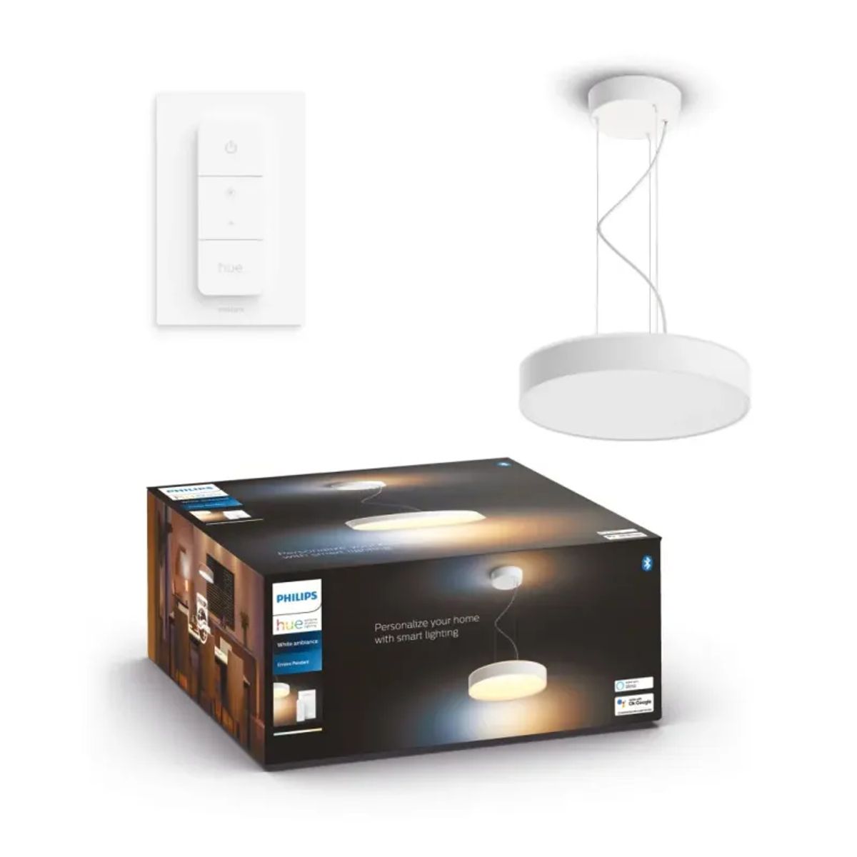 Philips Hue Enrave Pendel Hvid - 915005998001