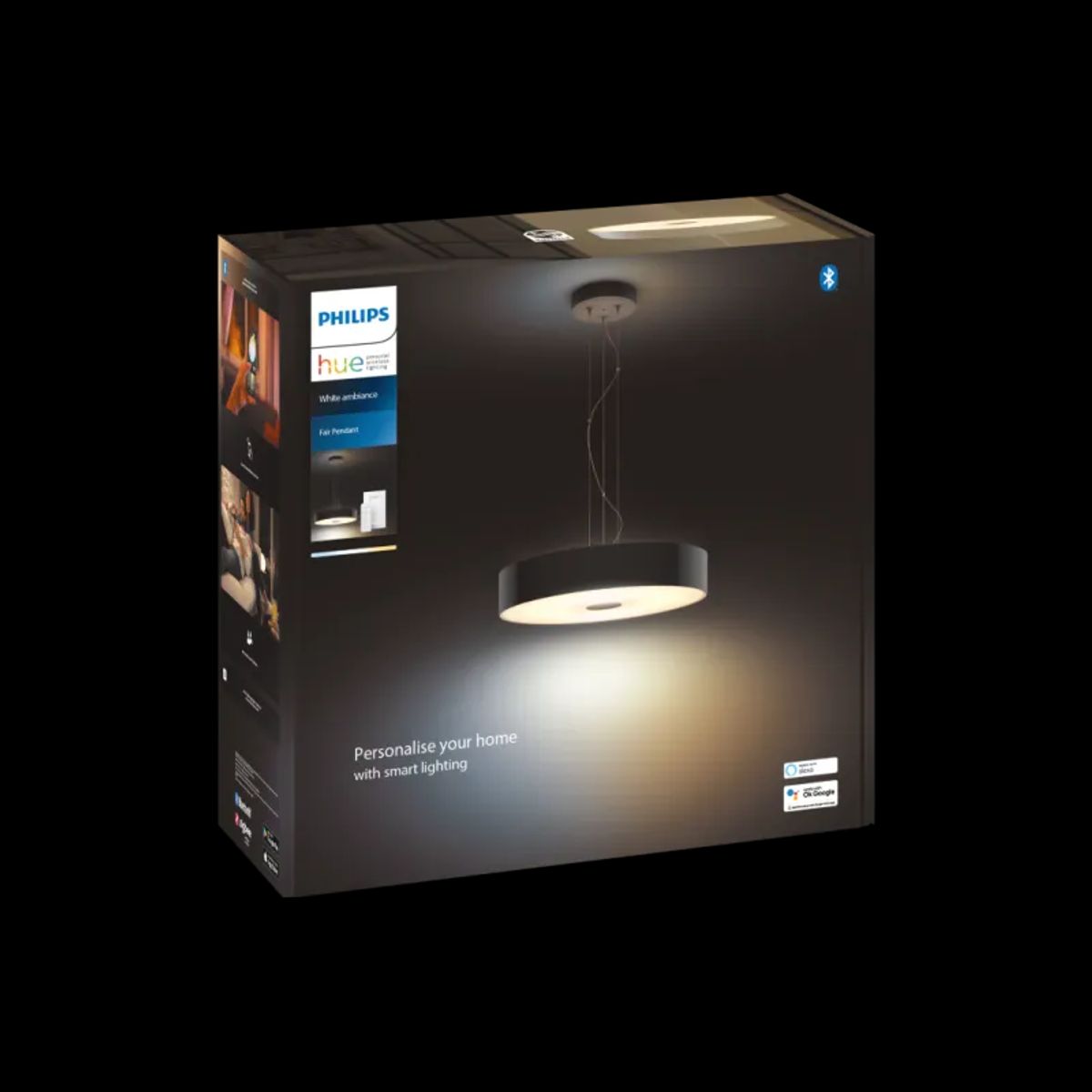 Philips Hue Fair Hue Pendel Sort - 929003054501