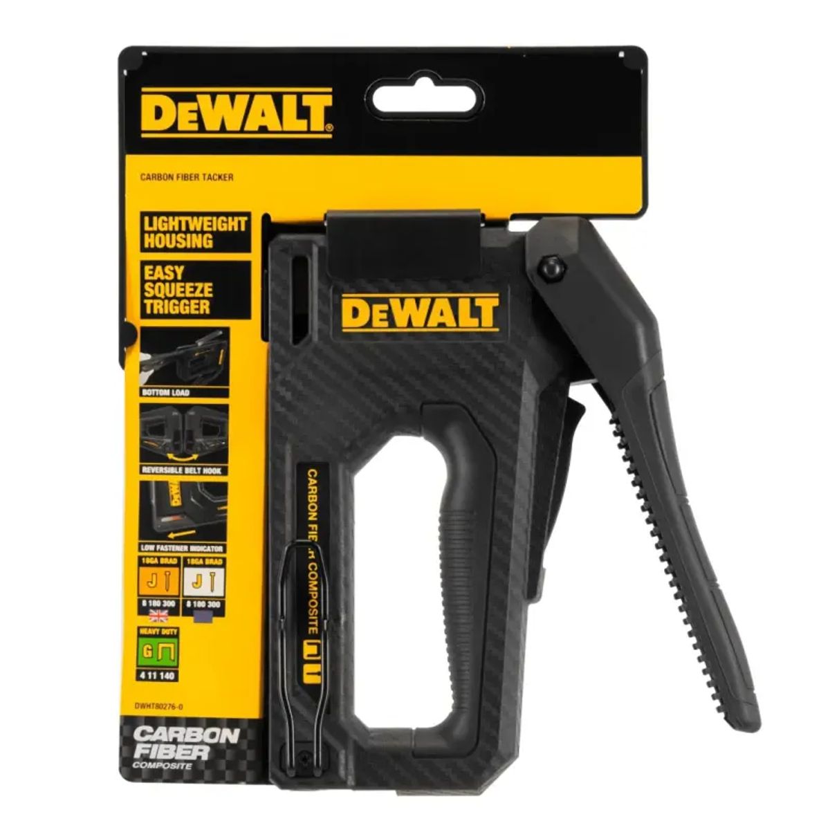 DeWALT Carbon Fiber Hæftemaskine 2i1, Type G&j - DWHT80276-0