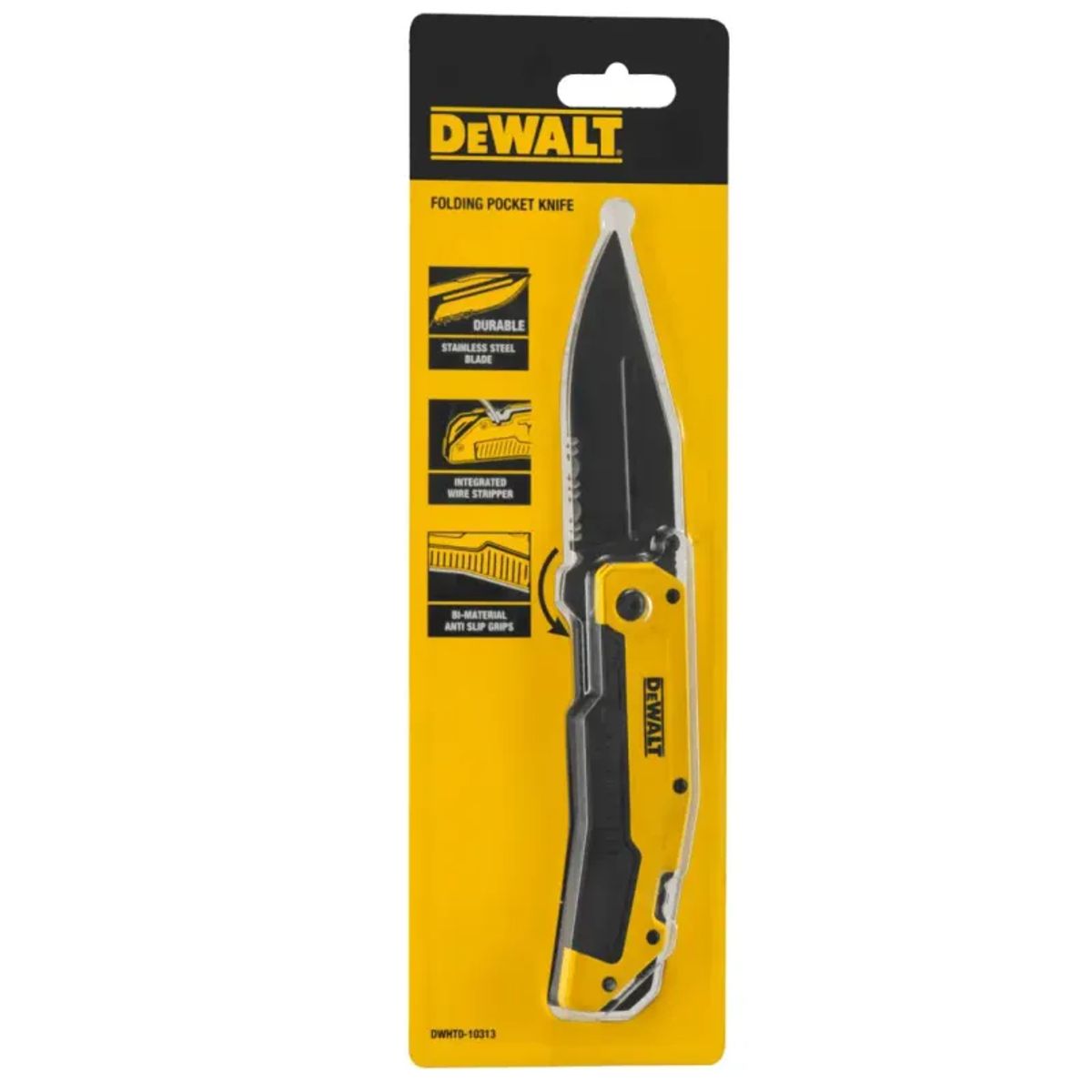 DeWALT Lommekniv Foldbar - DWHT0-10313