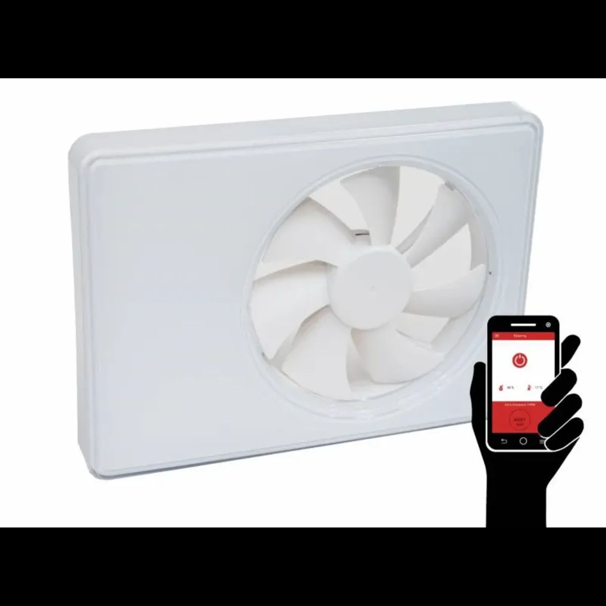 Duka Smart Fan Wifi Hvid