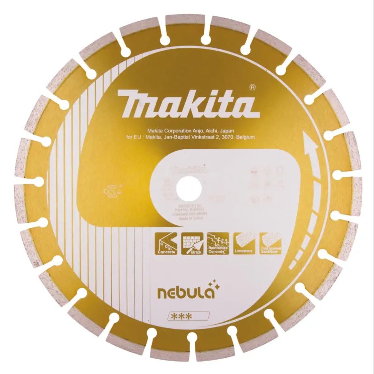 Makita Diamantklinge 350x25,4 Nebula - B-54053