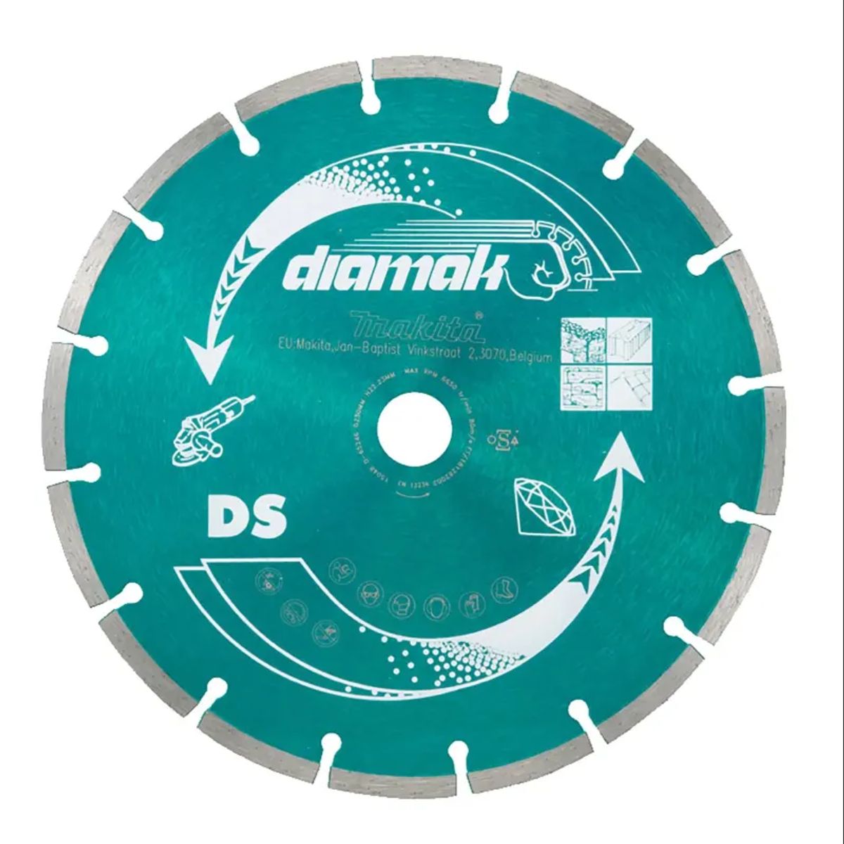 Makita Diamantklinge 125x22,23 Diamak - D-61139