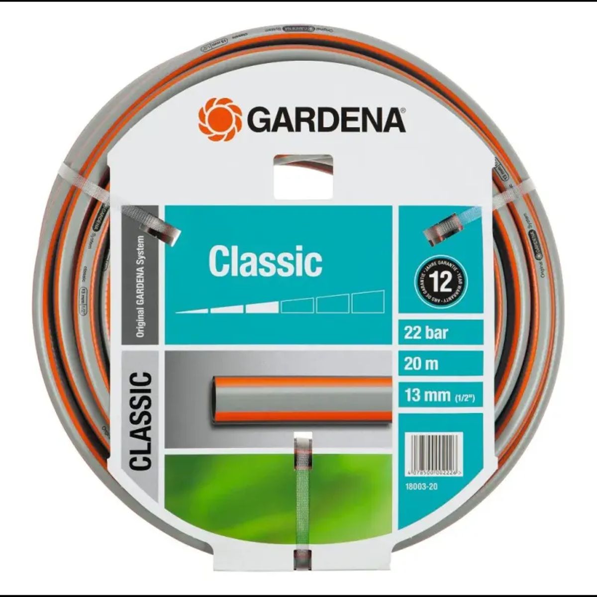 Gardena Classic Slange 1/2" 20m