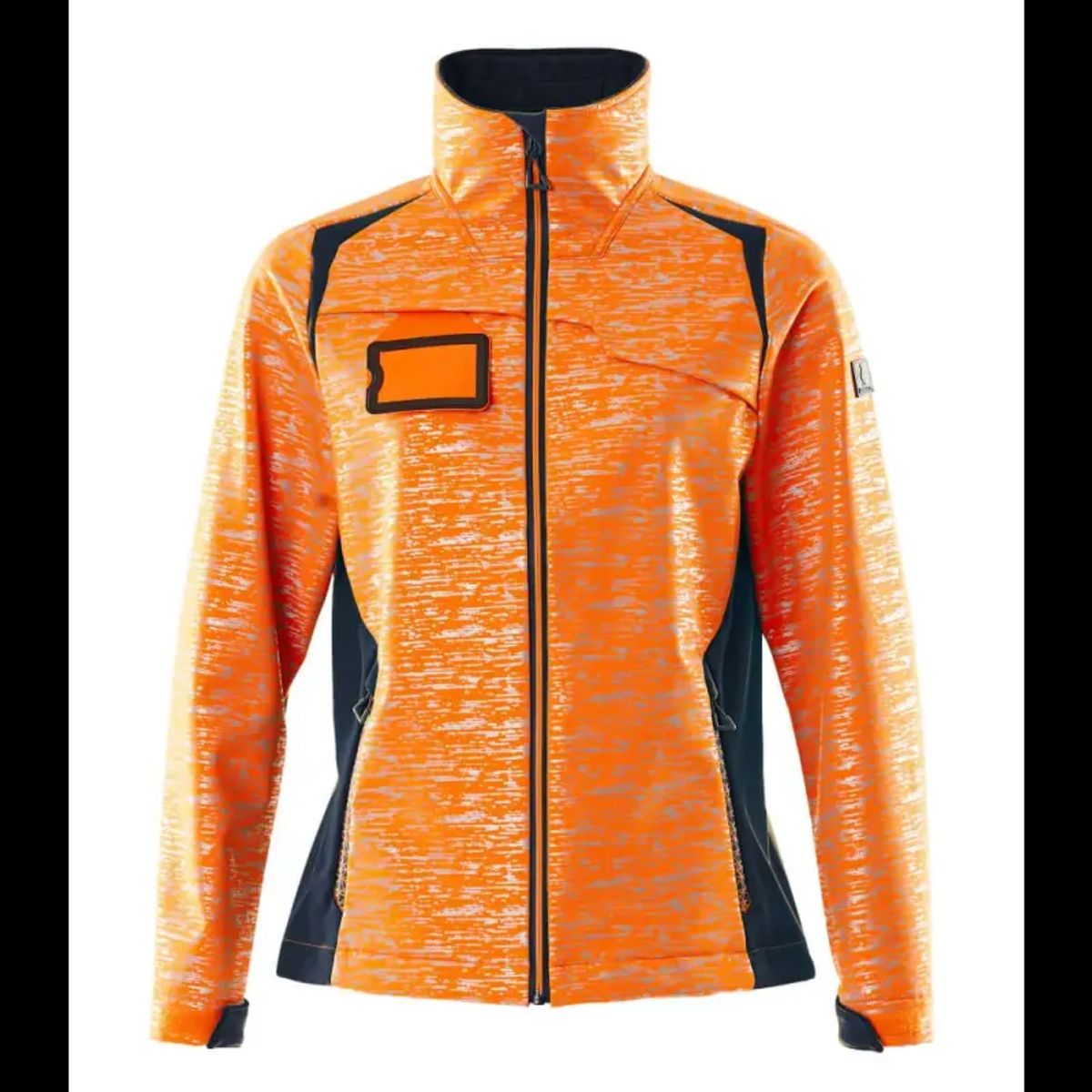 Mascot Accelerate Safe Softshell jakke 19212-291 Dame - Hi-Vis Orange-Mørk Marine