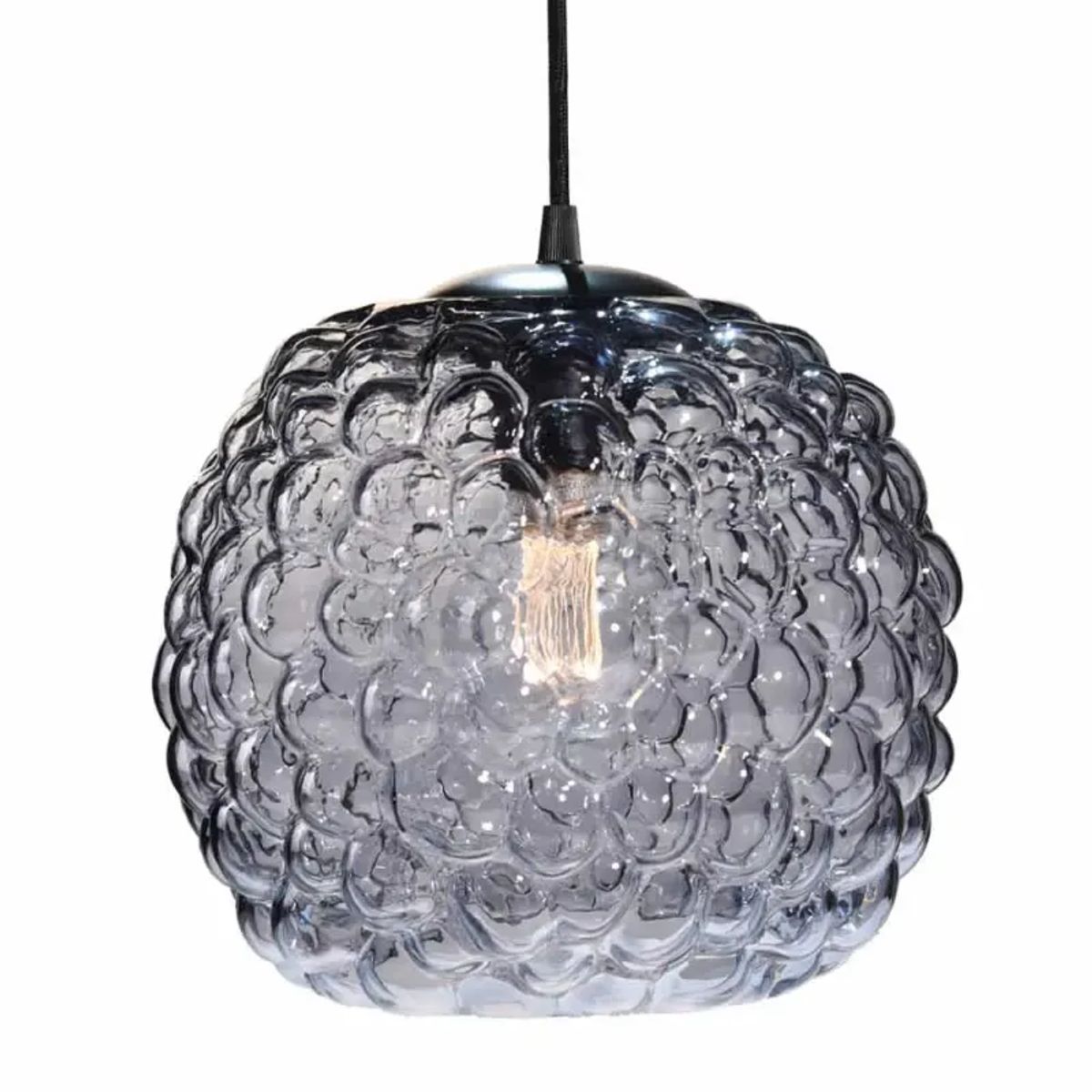 Halo Design Grape pendant smoke E27 Ø25cm - 740079