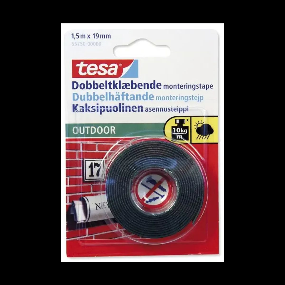 Tesa Dobbeltklæbende Tape 55750