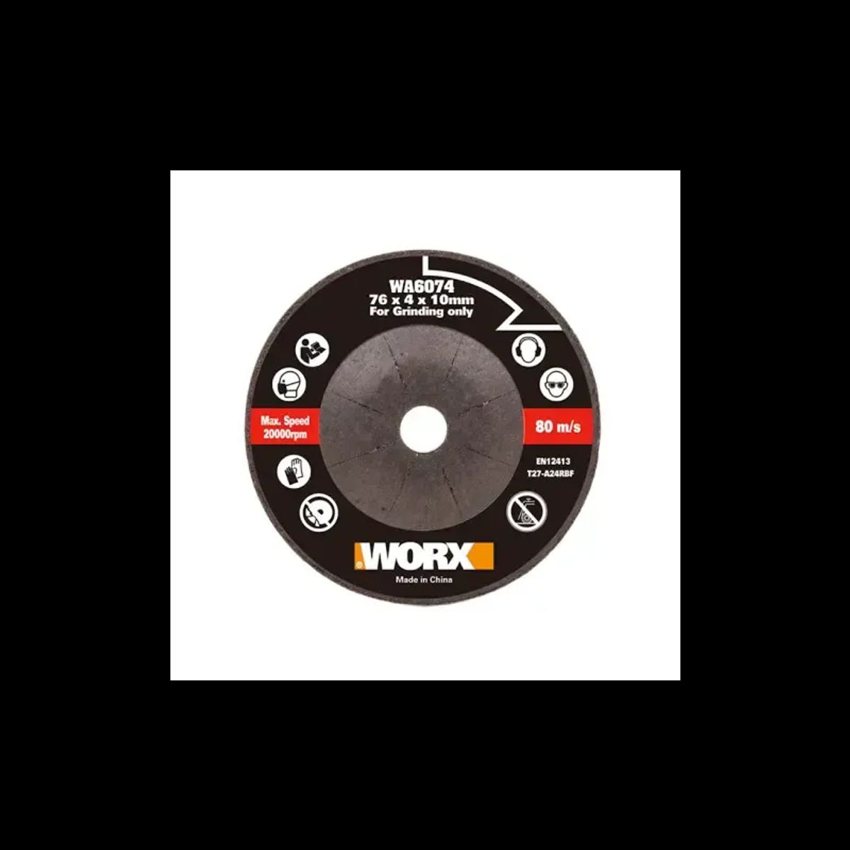 Worx 76mm x 10mm skæreskive