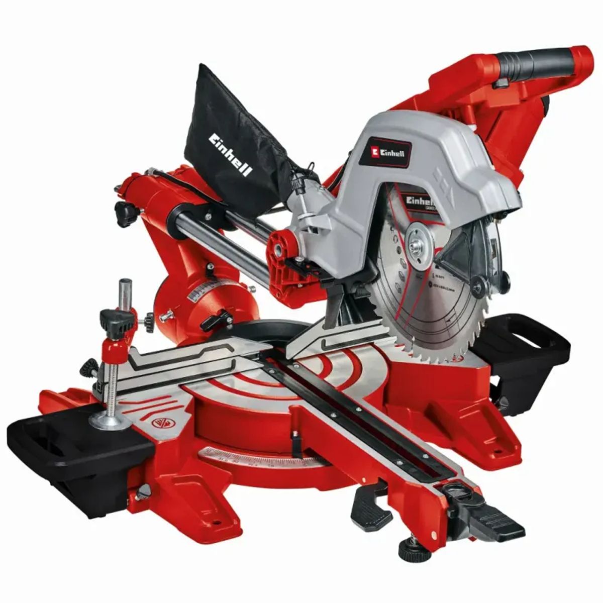 Einhell TE-SM 254 dual kap-/geringssav med udtræk Ø254 mm 230V/1800W - UDG.