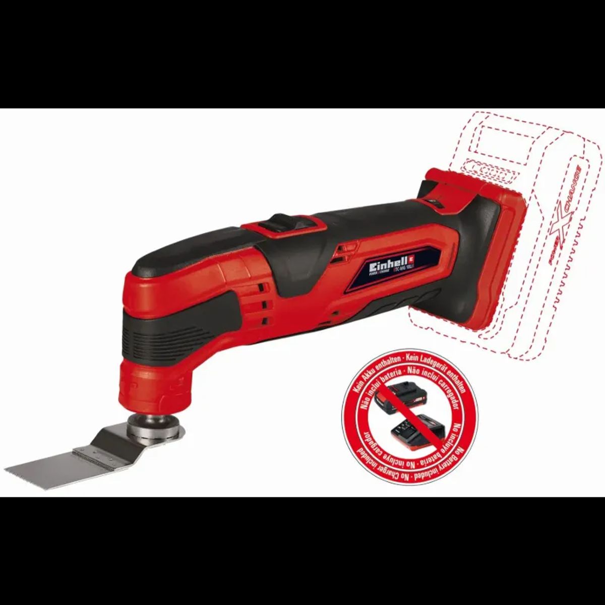 Einhell TC-MG 18 Li akku multisliber 18V u/batteri og lader