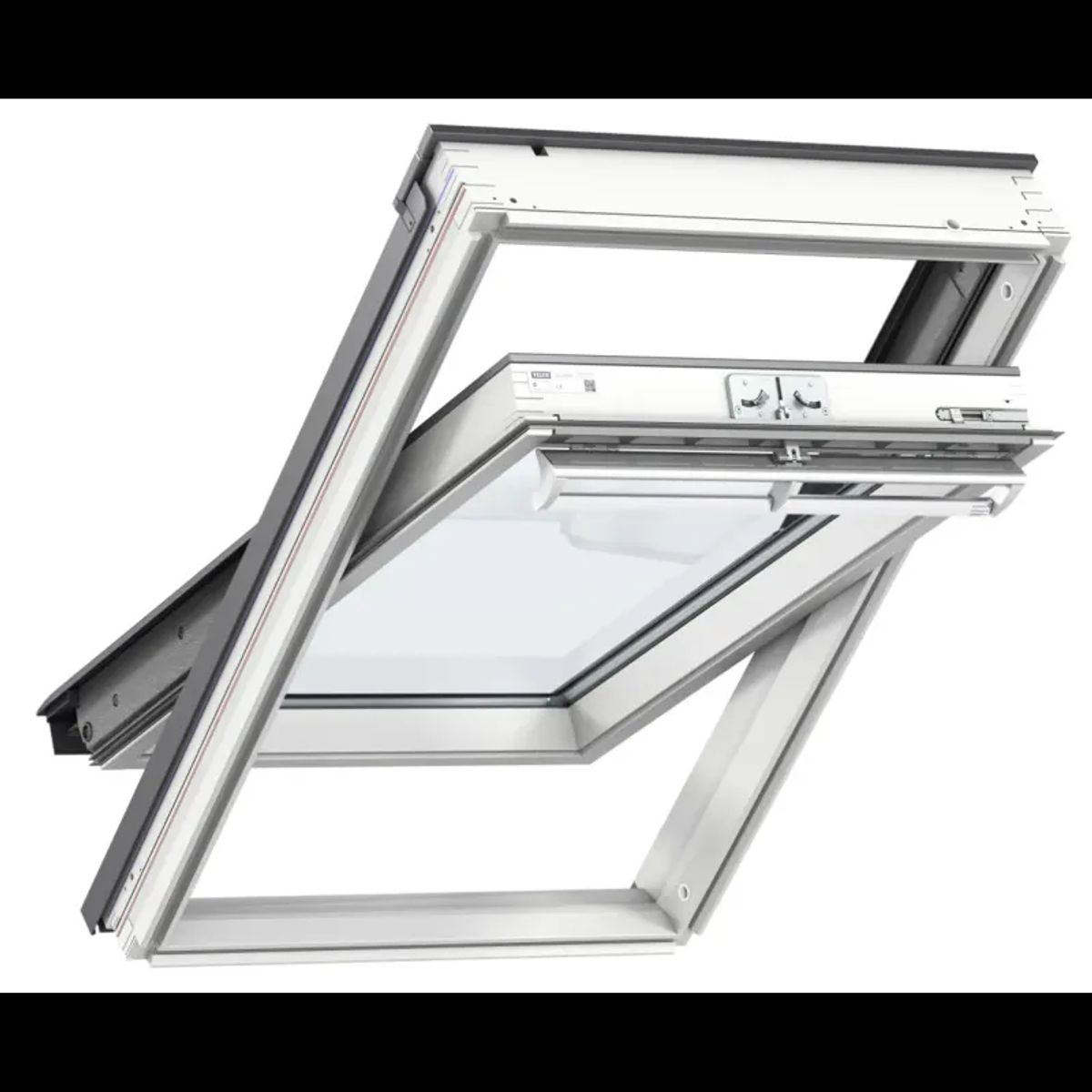 Velux Vippevindue Hvidmalet 78x140 3-lags Lavenergi Ggl Mk08 2068