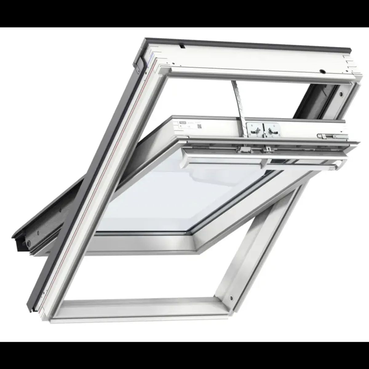 Velux Integra Elektrisk Hvid- Malet 78x118 3-lags Lavenergi - GGL MK06 206821