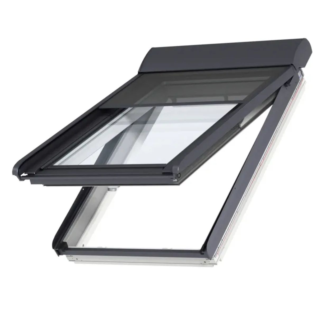 Velux Udvendigt Solgardin Elektrisk Sort Net - MML MK06 5060SA