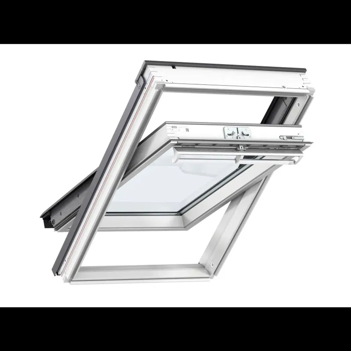 Velux Vippevindue Hvidmalet 78x118 3-lags Lavenergi Ggl Mk06 2068