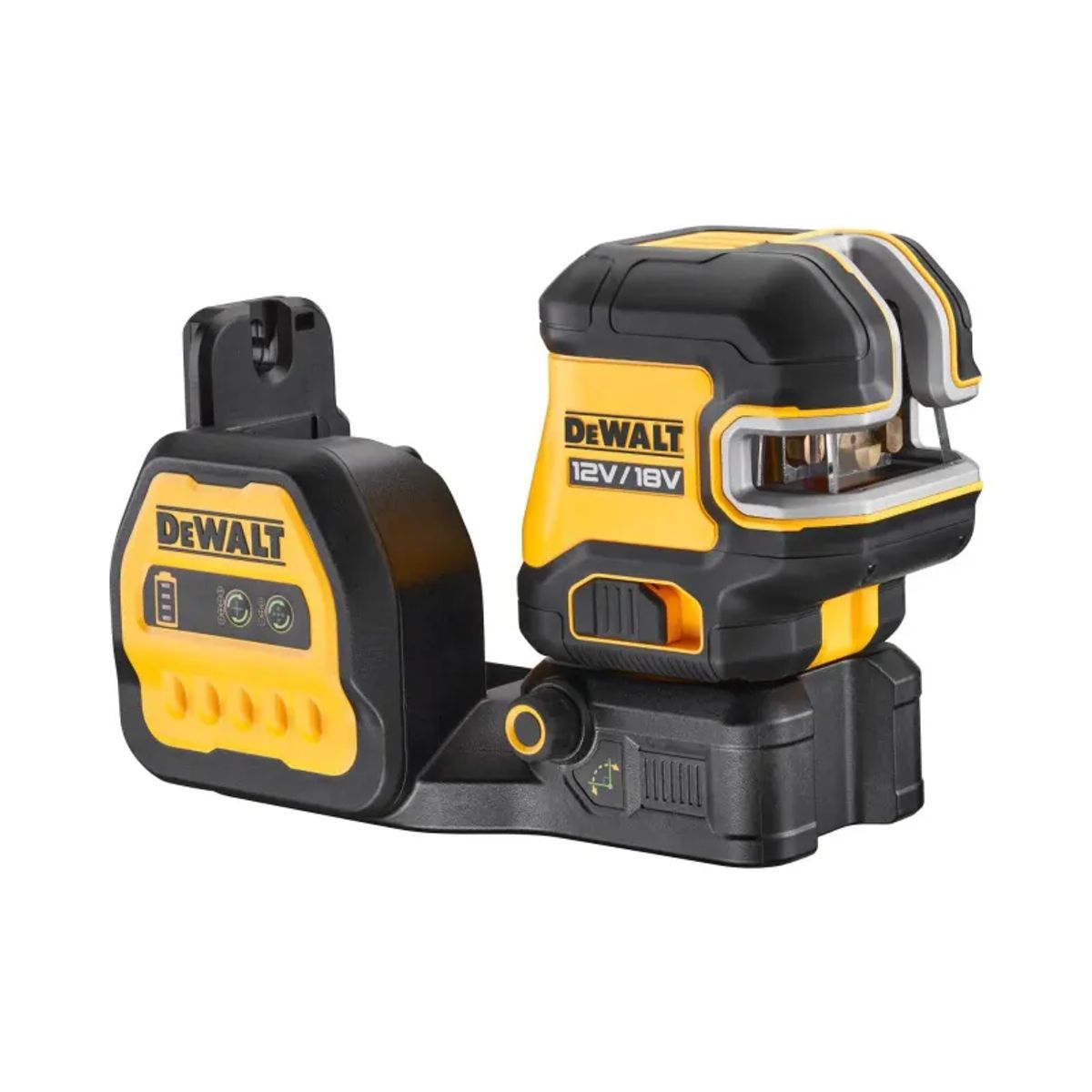 DeWALT Dw 18/12V 5 Spot Cross Grøn Linje - Solo - DCE825NG18-XJ