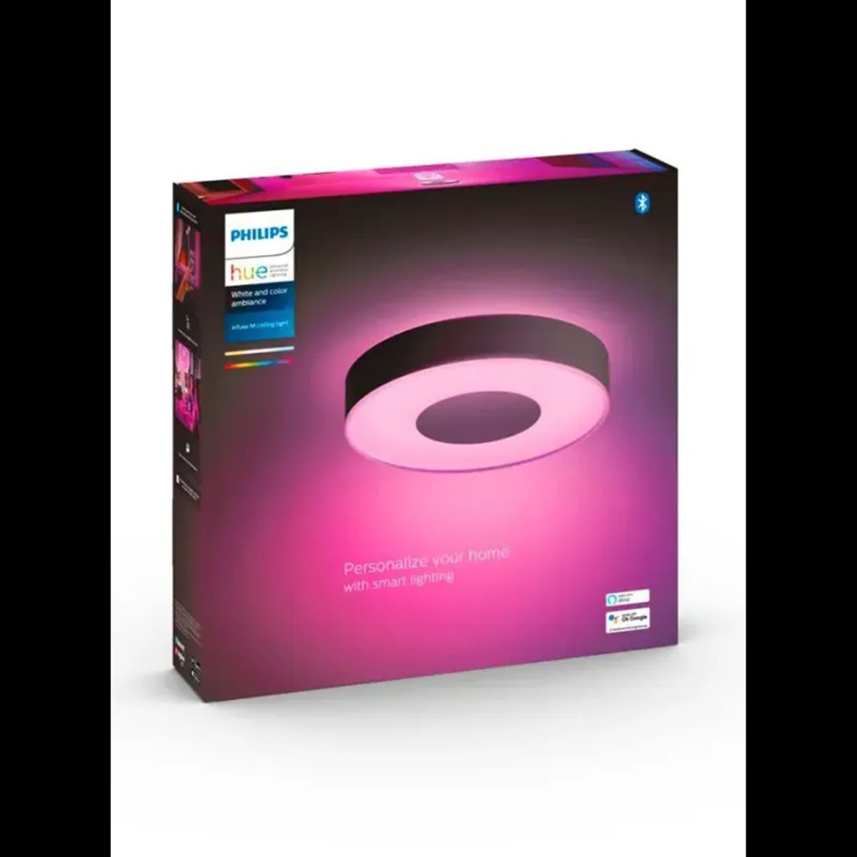 Philips Hue Infuse M Hue ceiling lamp black White color Ambience