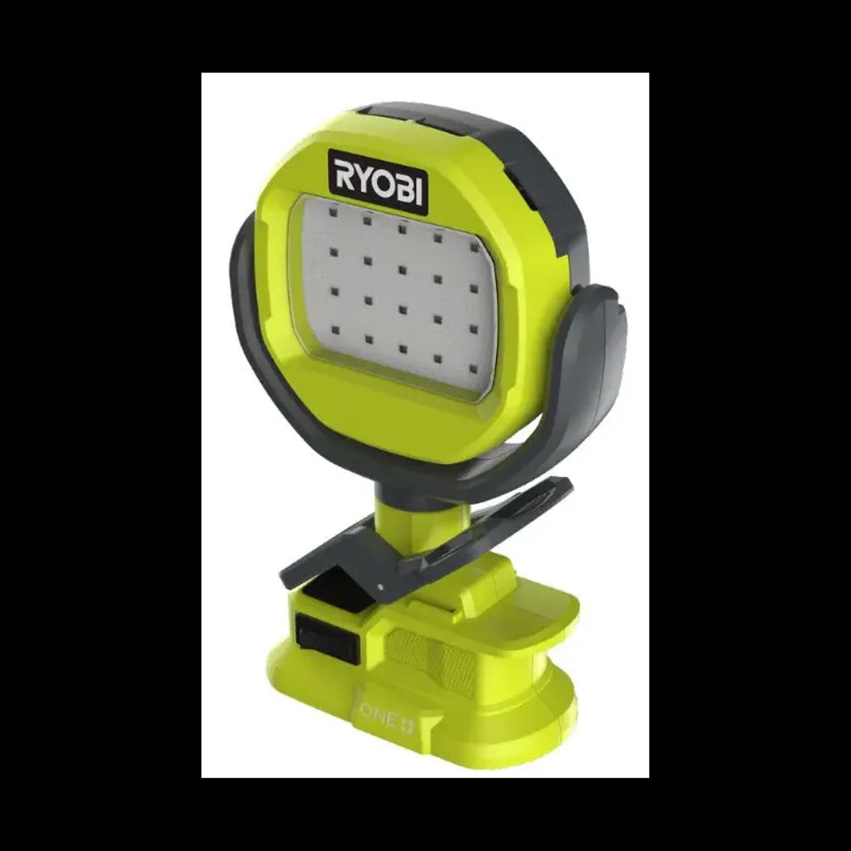 Ryobi 18V LED-lampe med klemme - RLCL18-0