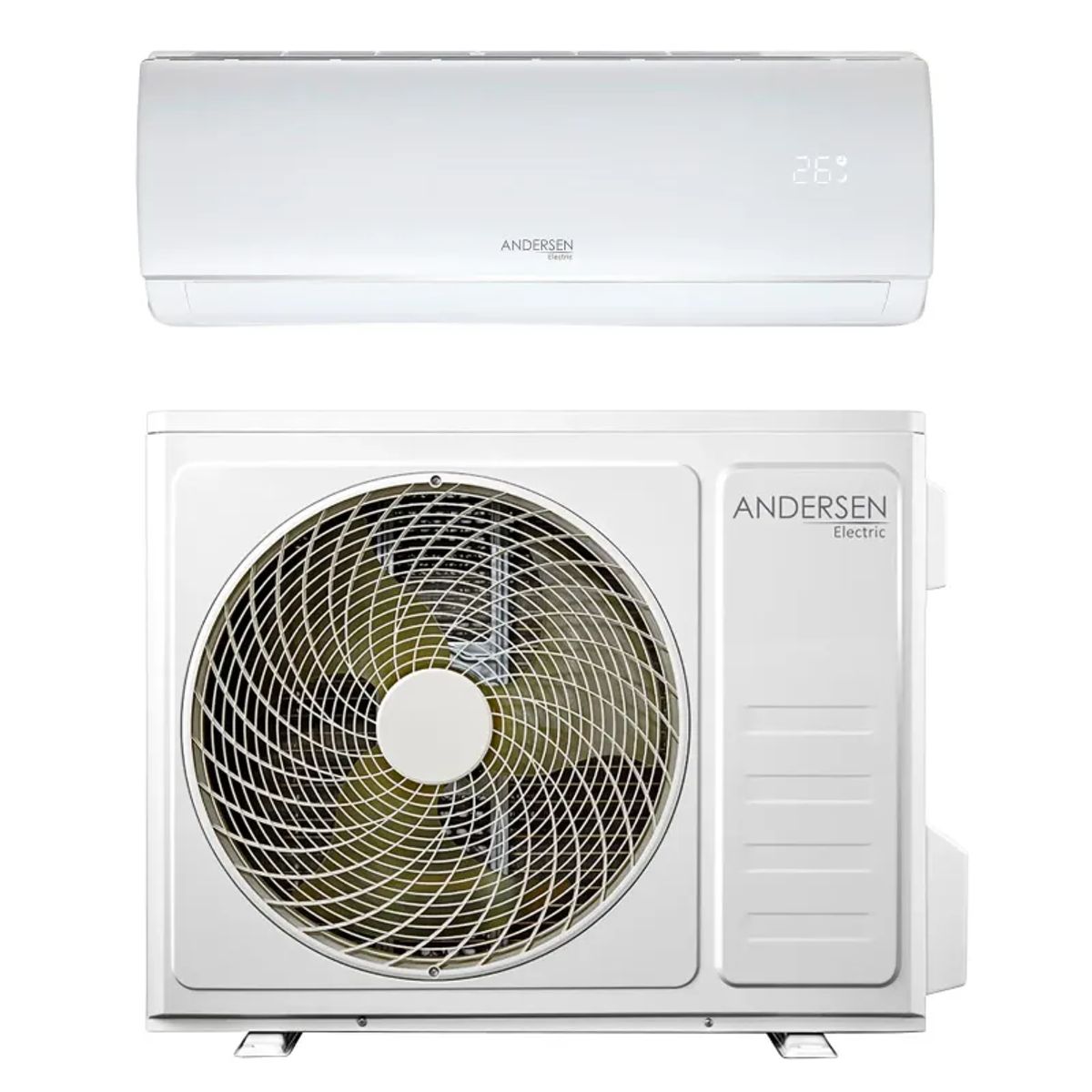 Varmepumpe/aircondition Ae 9000 M/wifi Luft/luft