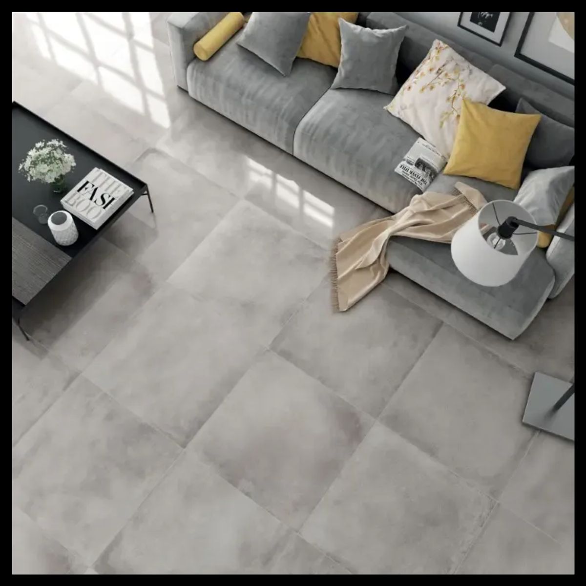 Dado Ceramica Basis Grey Rektangulær - 60x60 flise