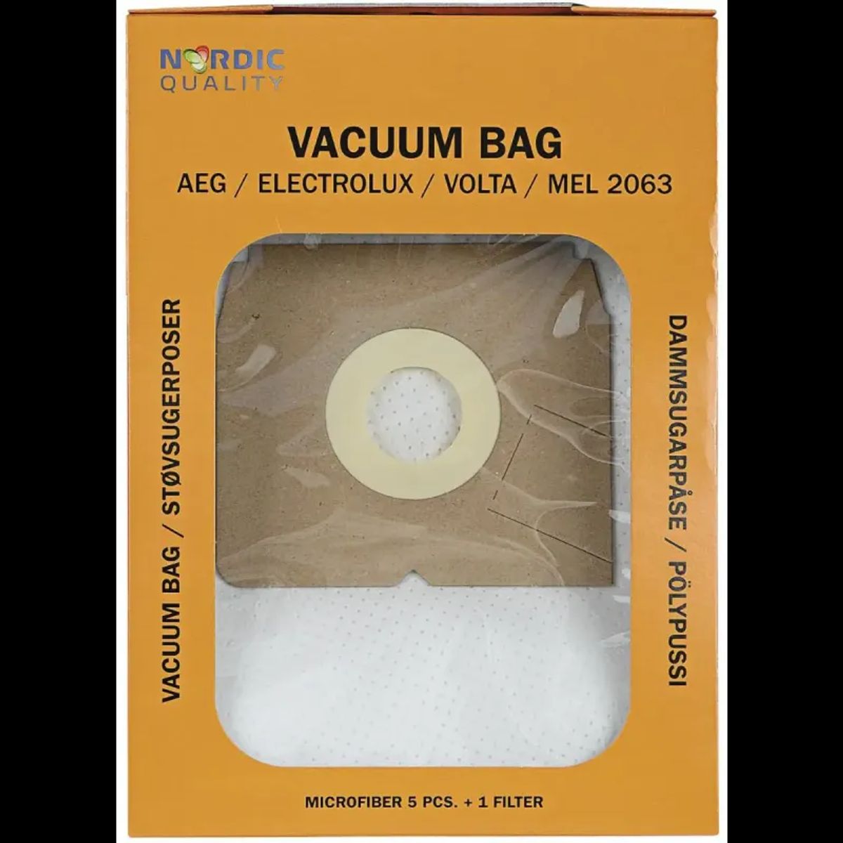 Nordic Quality Vacuumpose Mel 2063 200x320x40mm