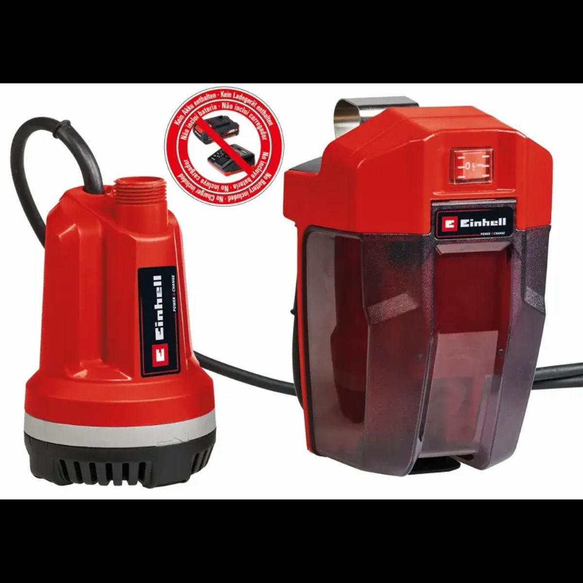 Einhell Trykpumpe AKKU 3000l/t - 20M Solo 18V- GE-PP 18 RB Li - solo - 4170429