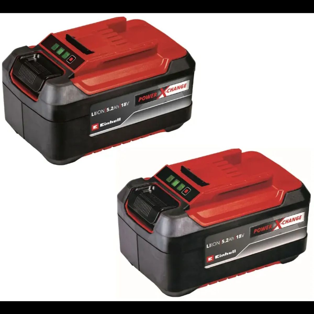 Einhell Power-X-Change twinpack batteri 2x18V/5,2 Ah