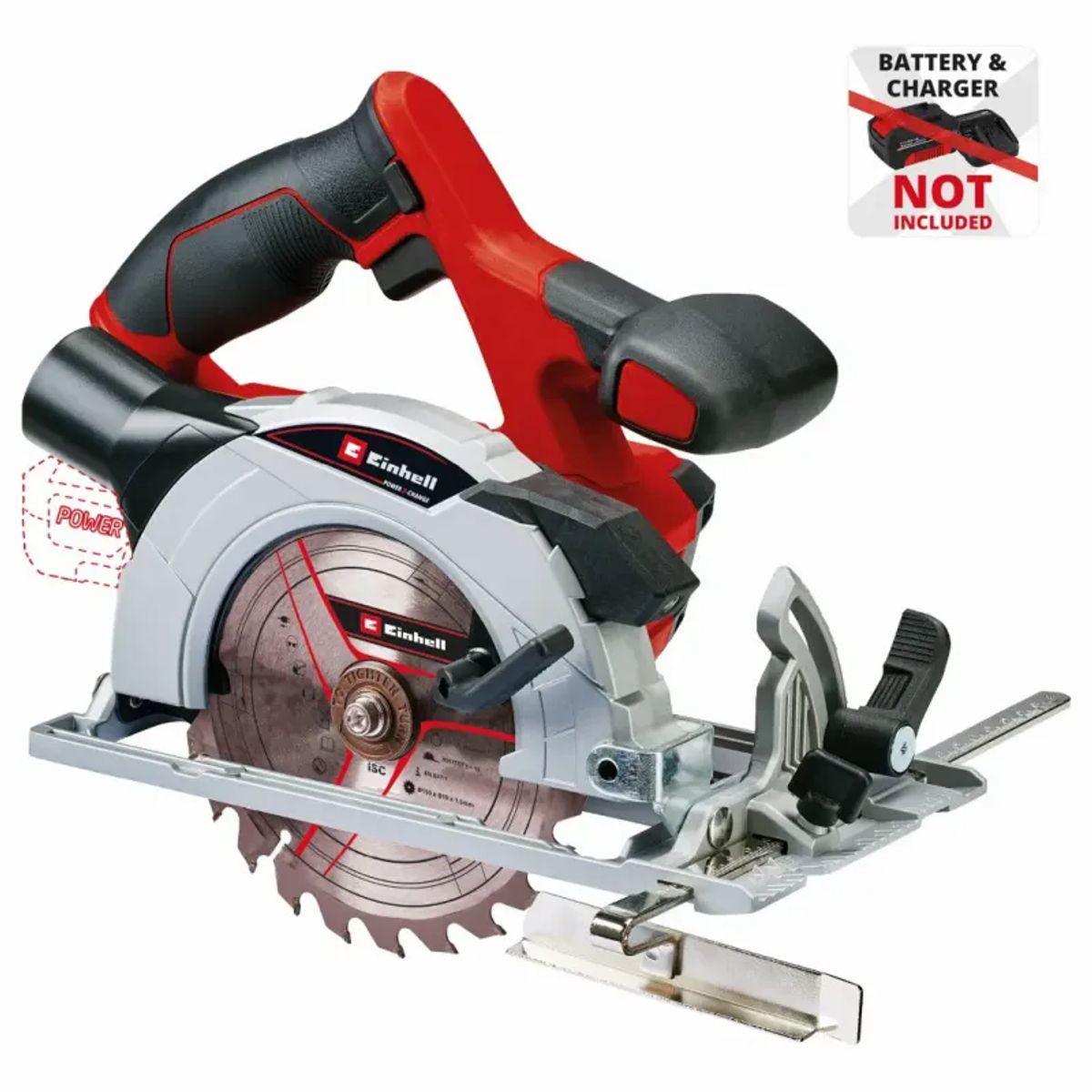 Einhell Rundsav max 48mm./Ø150 - Solo 18V TE-CS 18/150 Li - 4331220