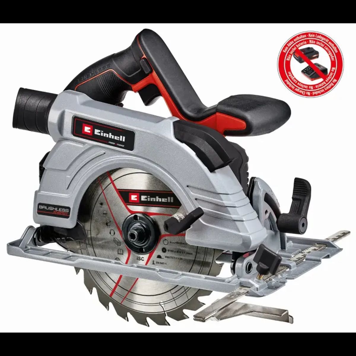 Einhell Rundsav max 65mm./Ø190 - Solo 18V - TE-CS 18/190 Li BL - 4331210