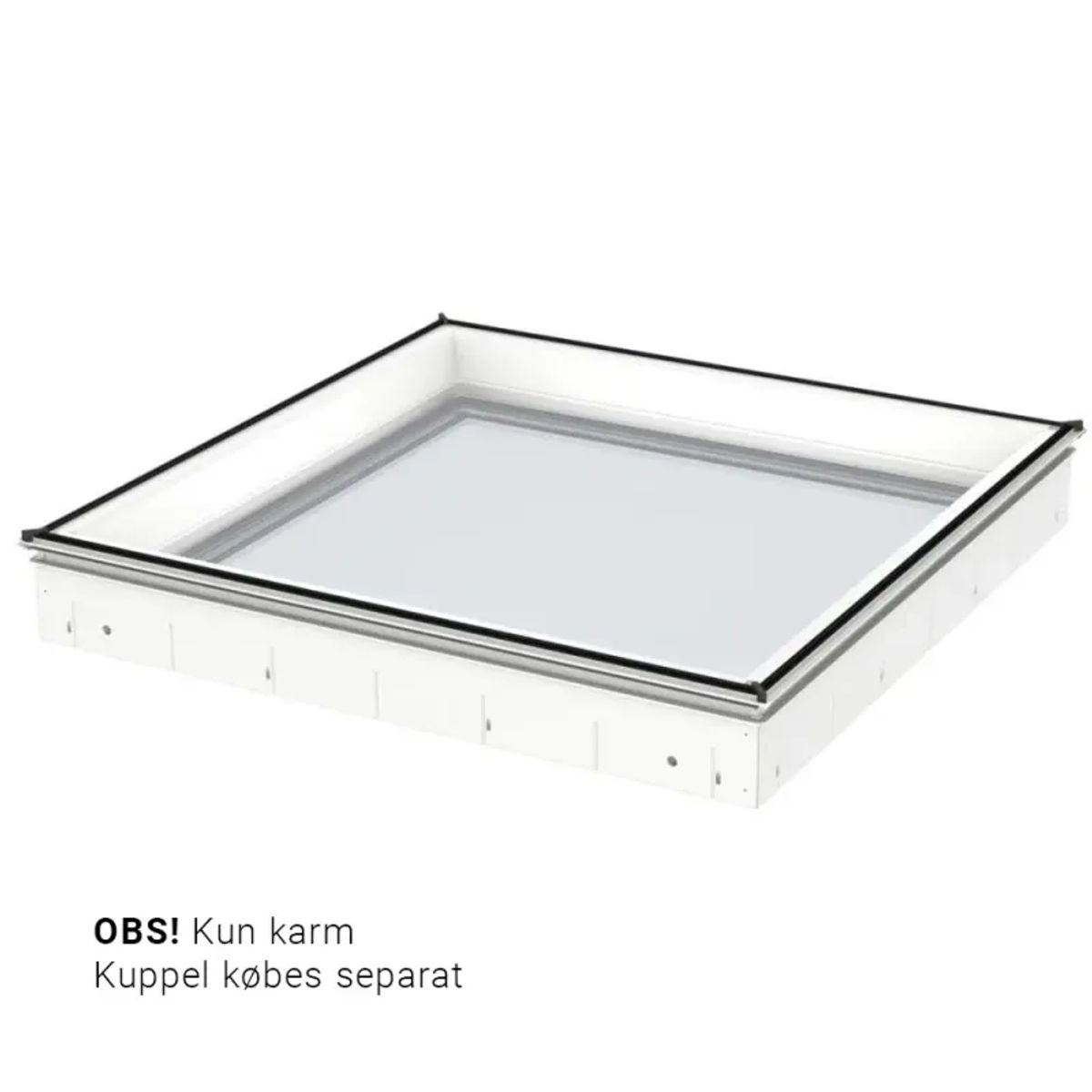 Velux *NY* Fast Karm, 2-lags 80x80 Cm (Kun Til Isu Top) - CFU 080080 0020Q