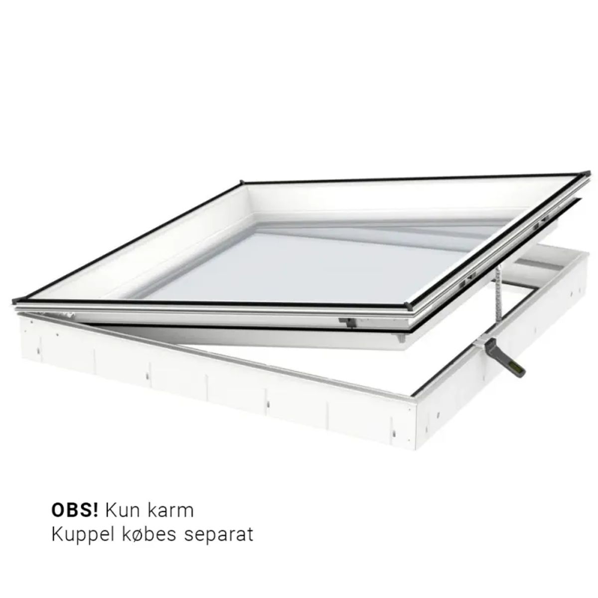 Velux *NY*integra Karm Elektrisk 2-lags 90x60 Hængslet På Langsiden - CVU 090060 0220QA