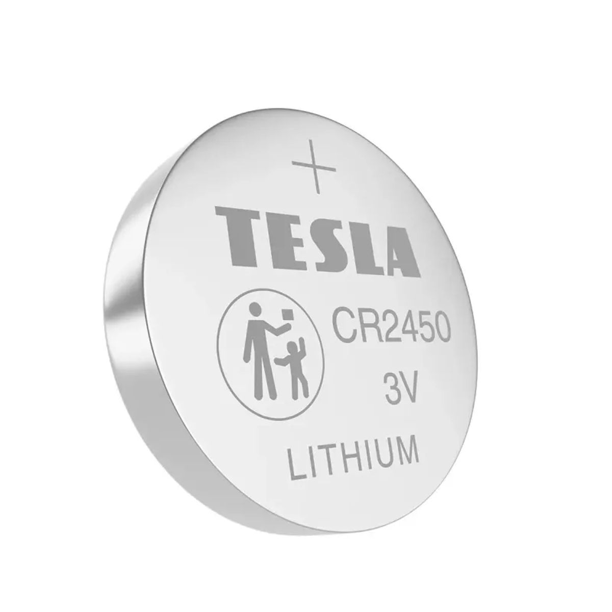 TESLA batteri CR2450 lithium 5-pak - 2293484