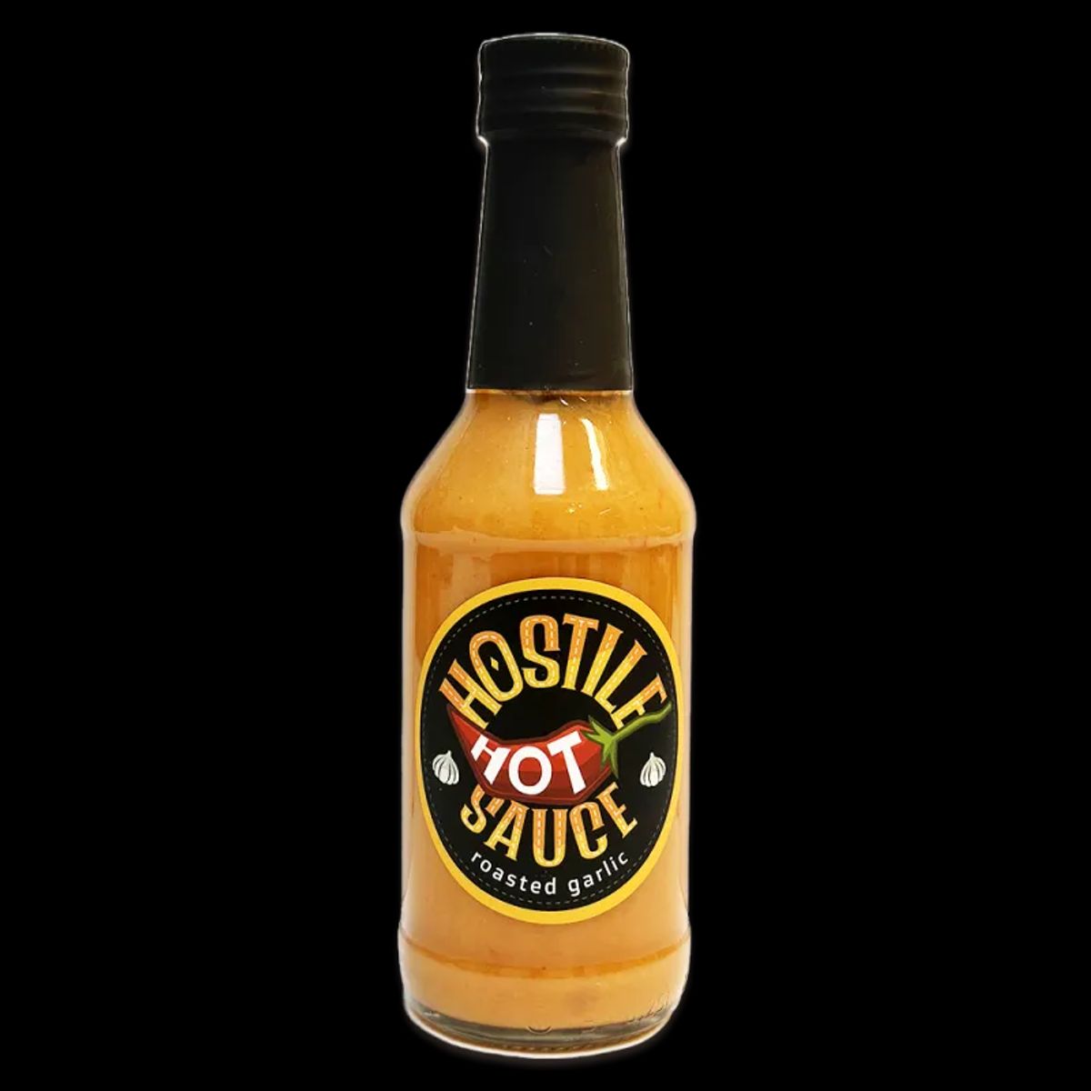 Hostile Hot Sauce Roasted Garlic- 250 ml