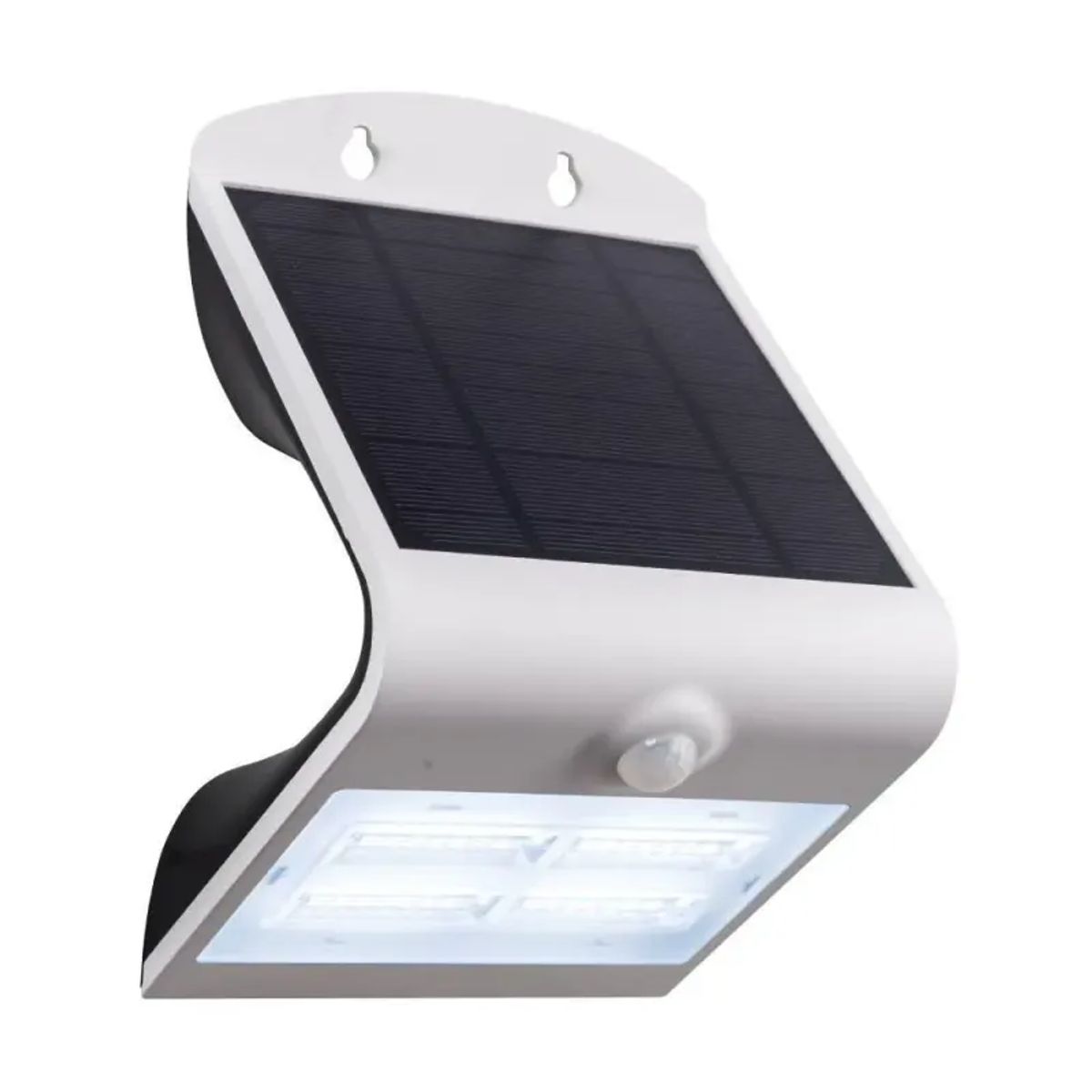 EGLO LamoZZo Solcelle Væg Sensor 440lm 2000mah 3000/4000/6000k Ip54 Hvid - Solcellelampe - 98757