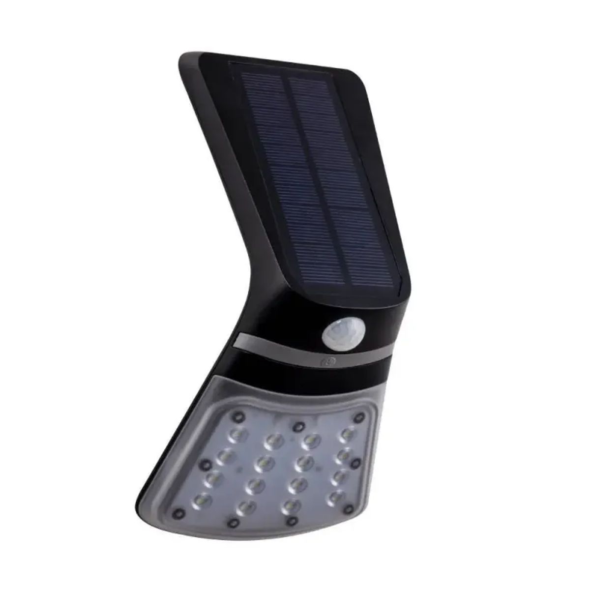 EGLO LamoZZo Solar Væg Sensor 2w 264lm 3000/4000/6000k Ip44 Sort - Solcellelampe - 98758