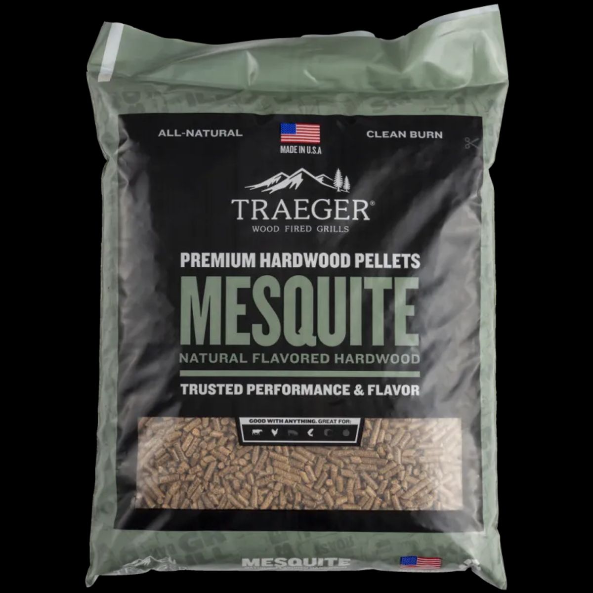 Traeger Mesquite Træpiller 9kg