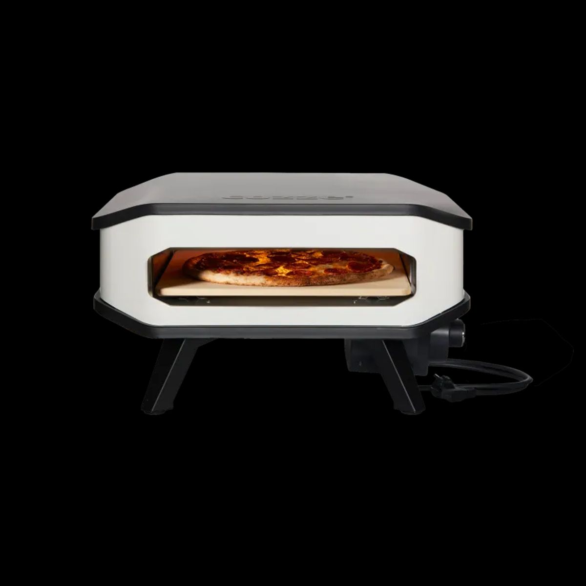 Cozze 13" pizzaovn til el med pizzasten & frontlåge 230V/2200W - 90355