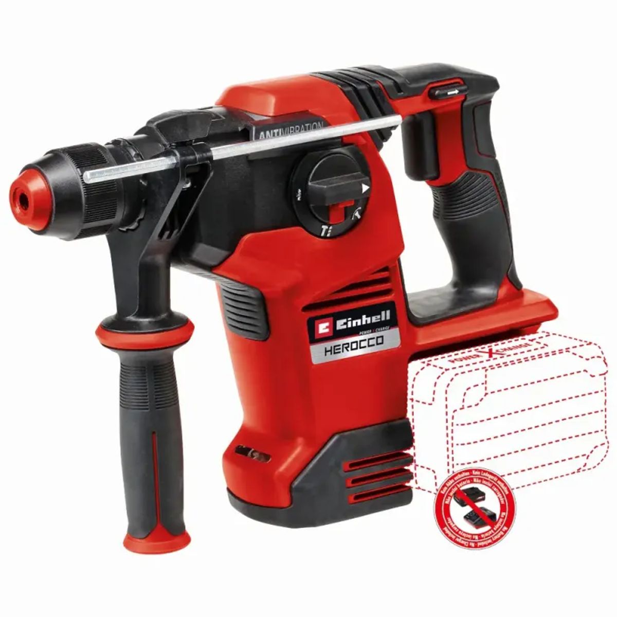 Einhell HEROCCO 36/28 akku borehammer u/batteri og lader