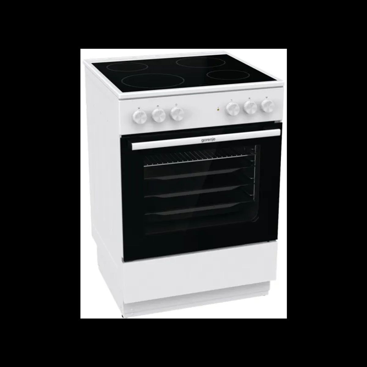 Gorenje GEC6A40WD - Glaskeramisk komfur