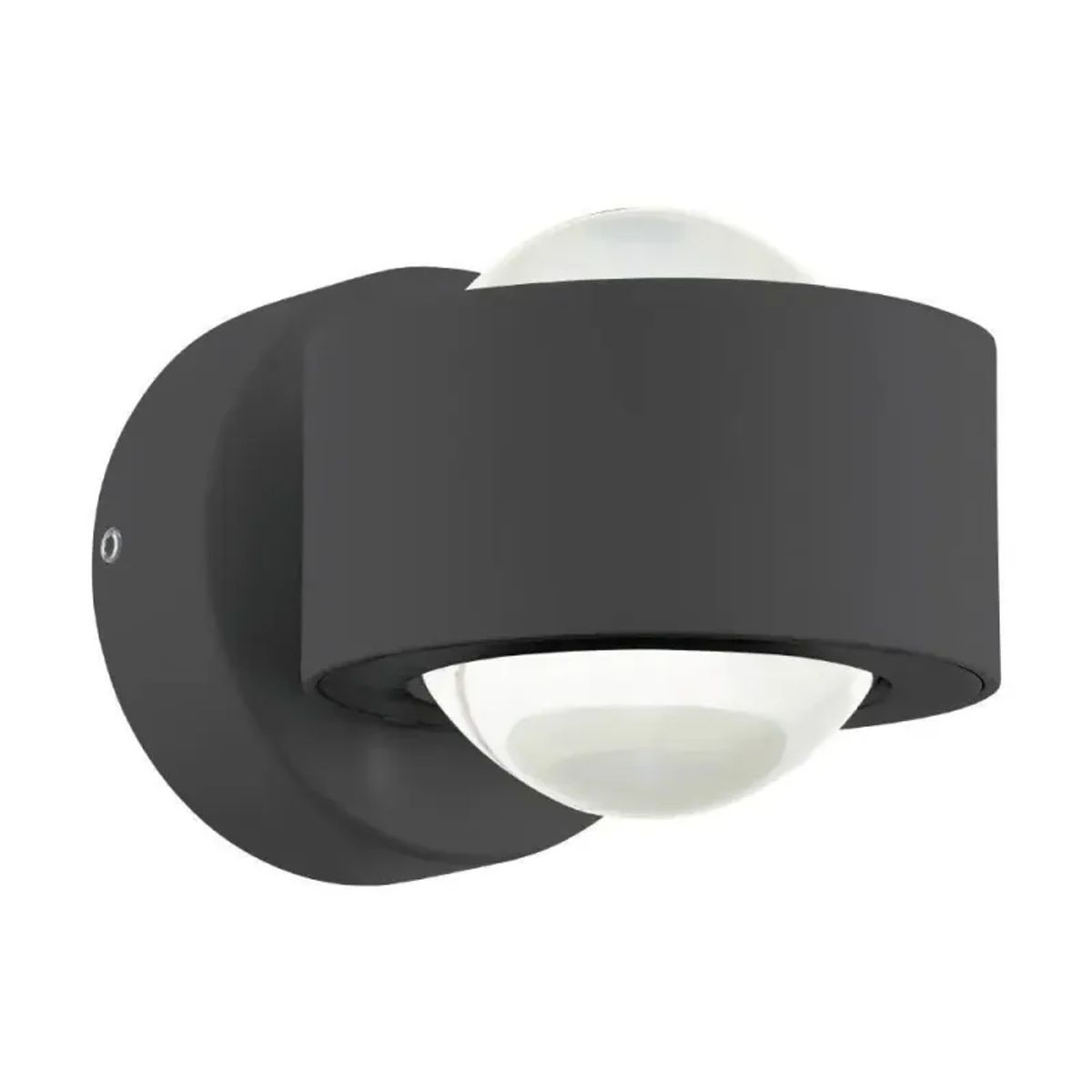 EGLO Treviolo Ude Væg 2x2,2w 2x230lm 3000k Ip44 Antracit - Udendørslampe - 98746