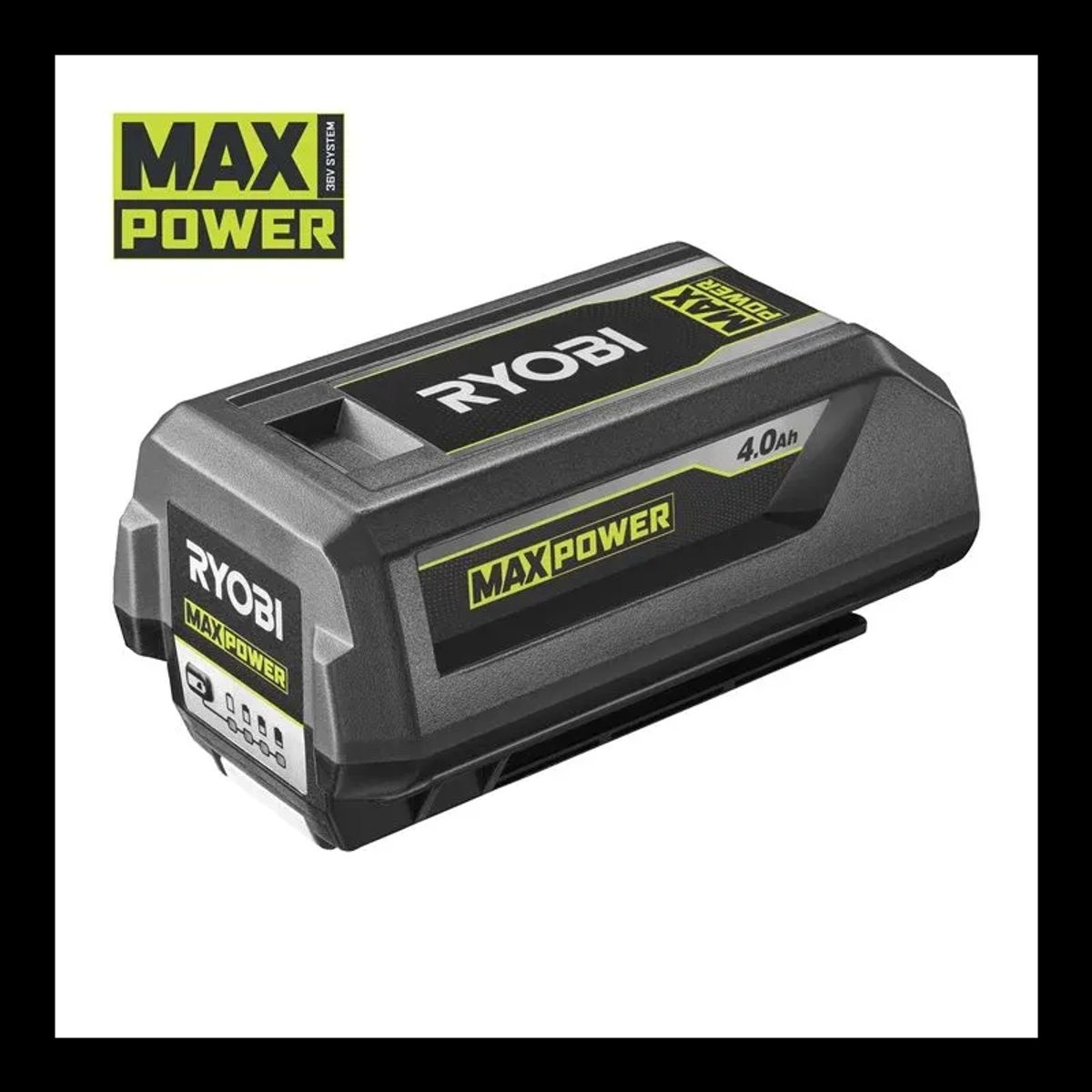 Ryobi 36V MAX Power batteri, 4,0Ah - RY36B40B