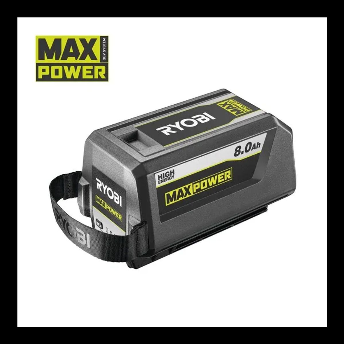 Ryobi 36V Max Power Batteri - RY36B80B - 8,0 Ah