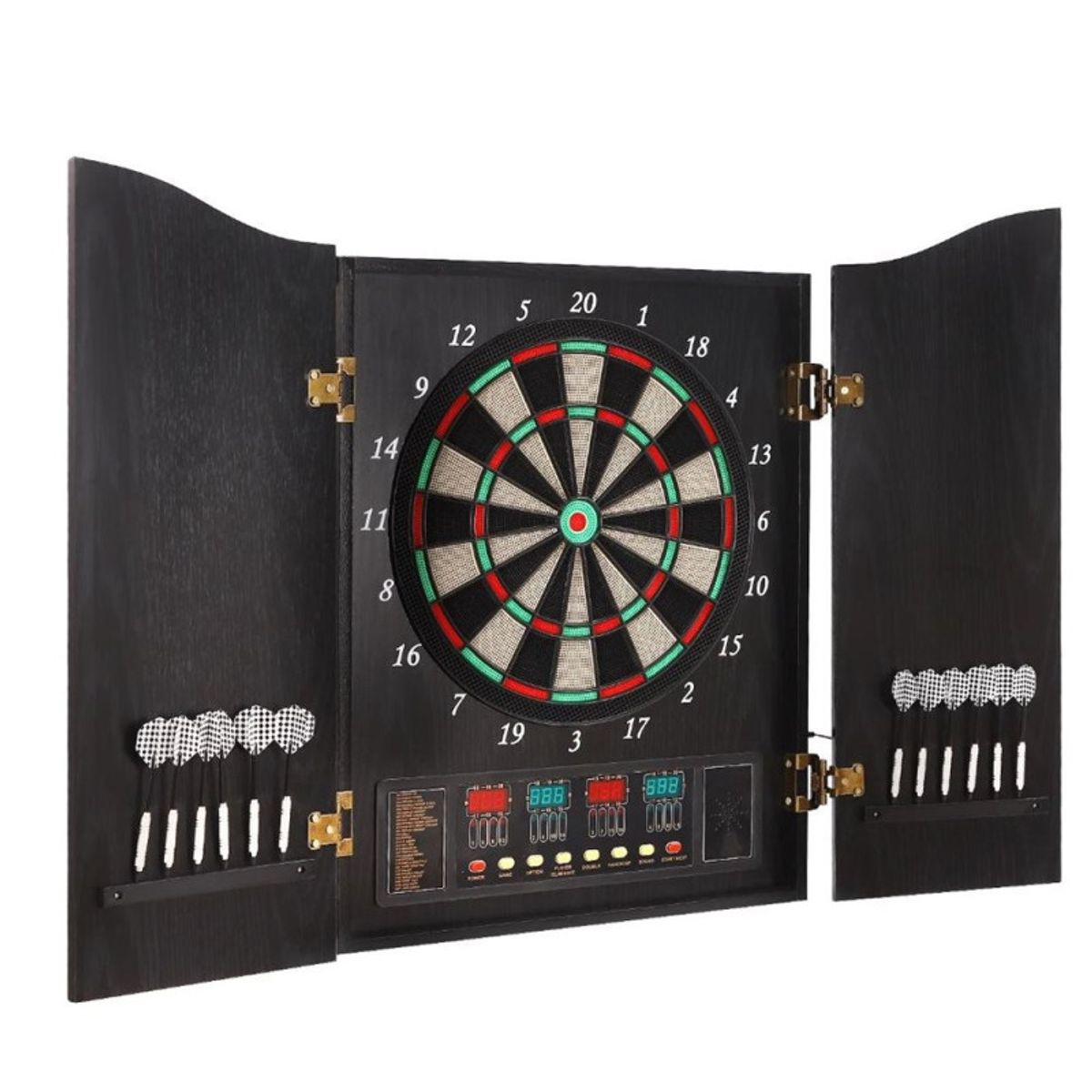 Stanlord Counter dartskive med skab elektronisk