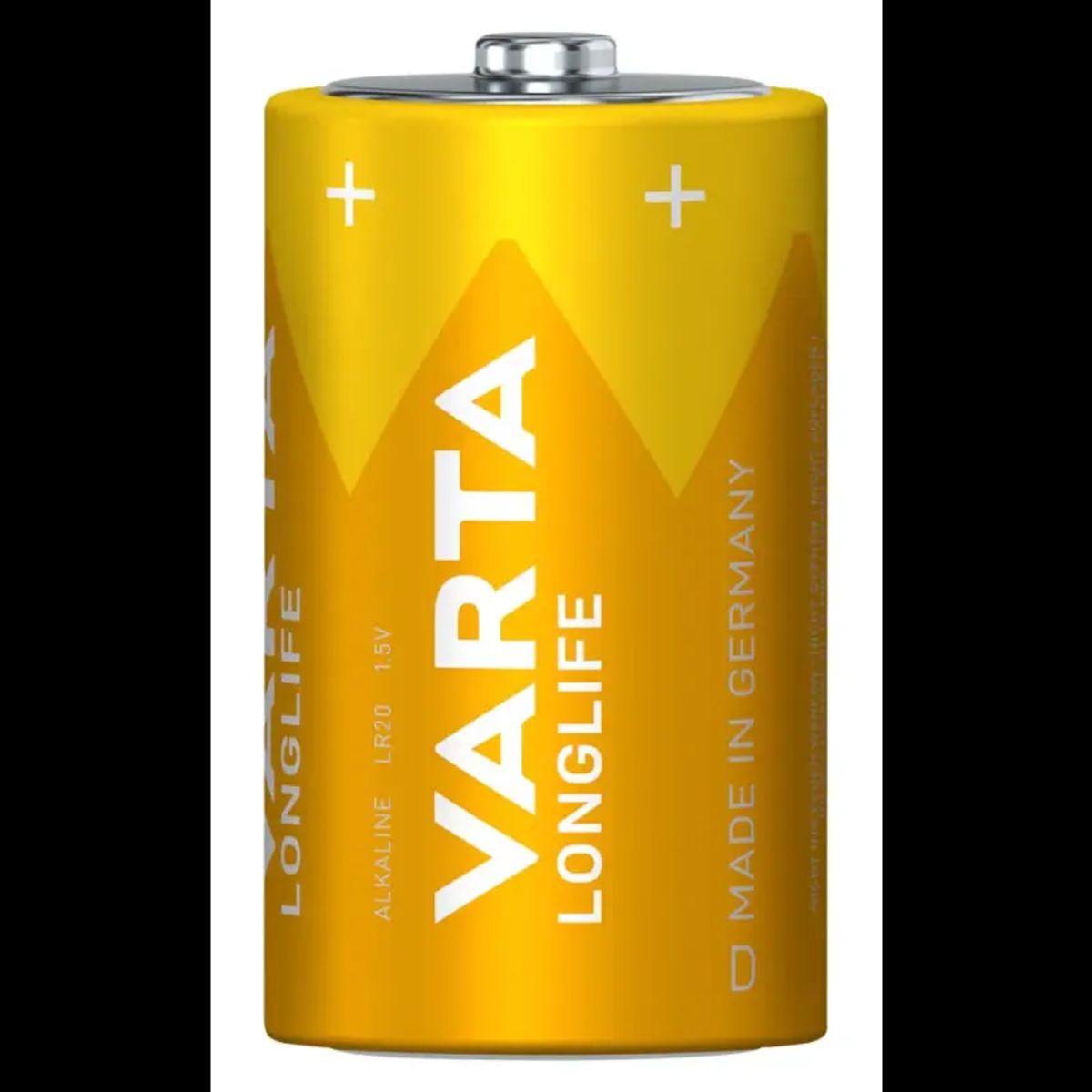 Varta Longlife batterier D - 2-pak