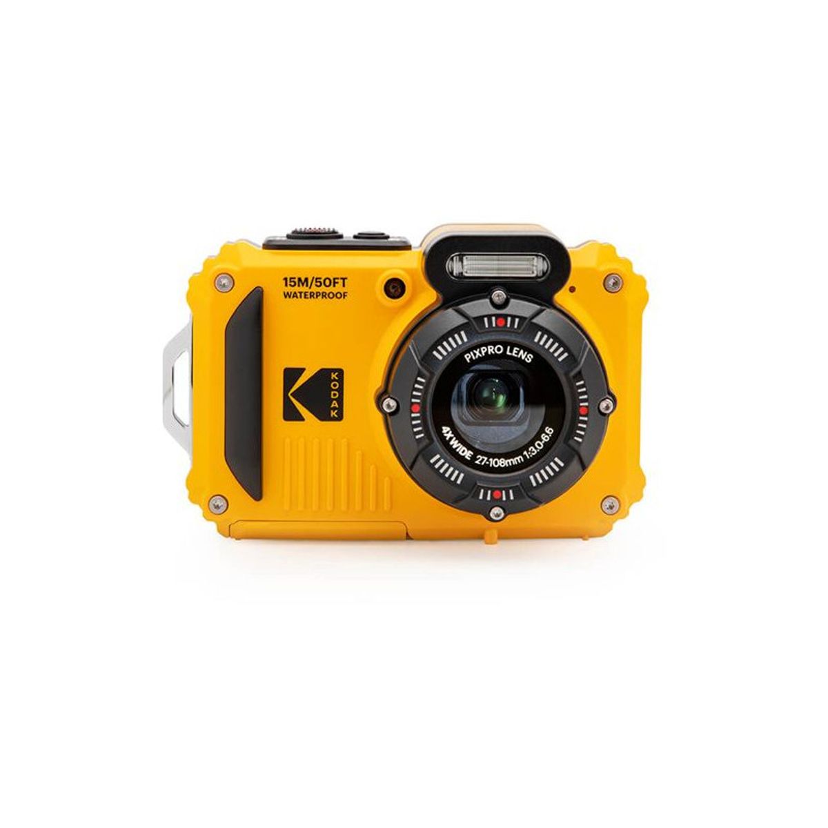 Kodak Pixpro WPZ2 5x WP 16MP Wi-Fi, gul Digitalt Kamera