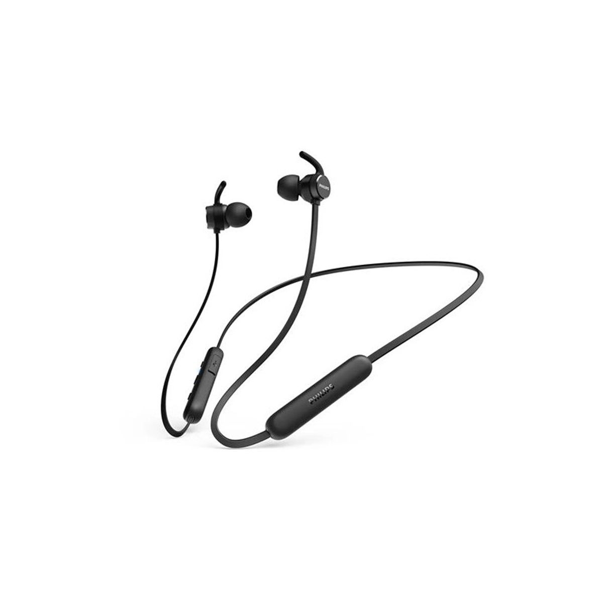 Philips TAE1205BK, sort In-Ear øretelefoner