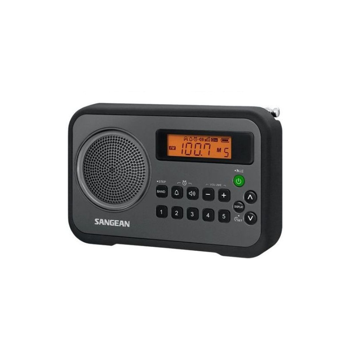 Sangean PRD18, sort FM/AM Stereo digital Radio