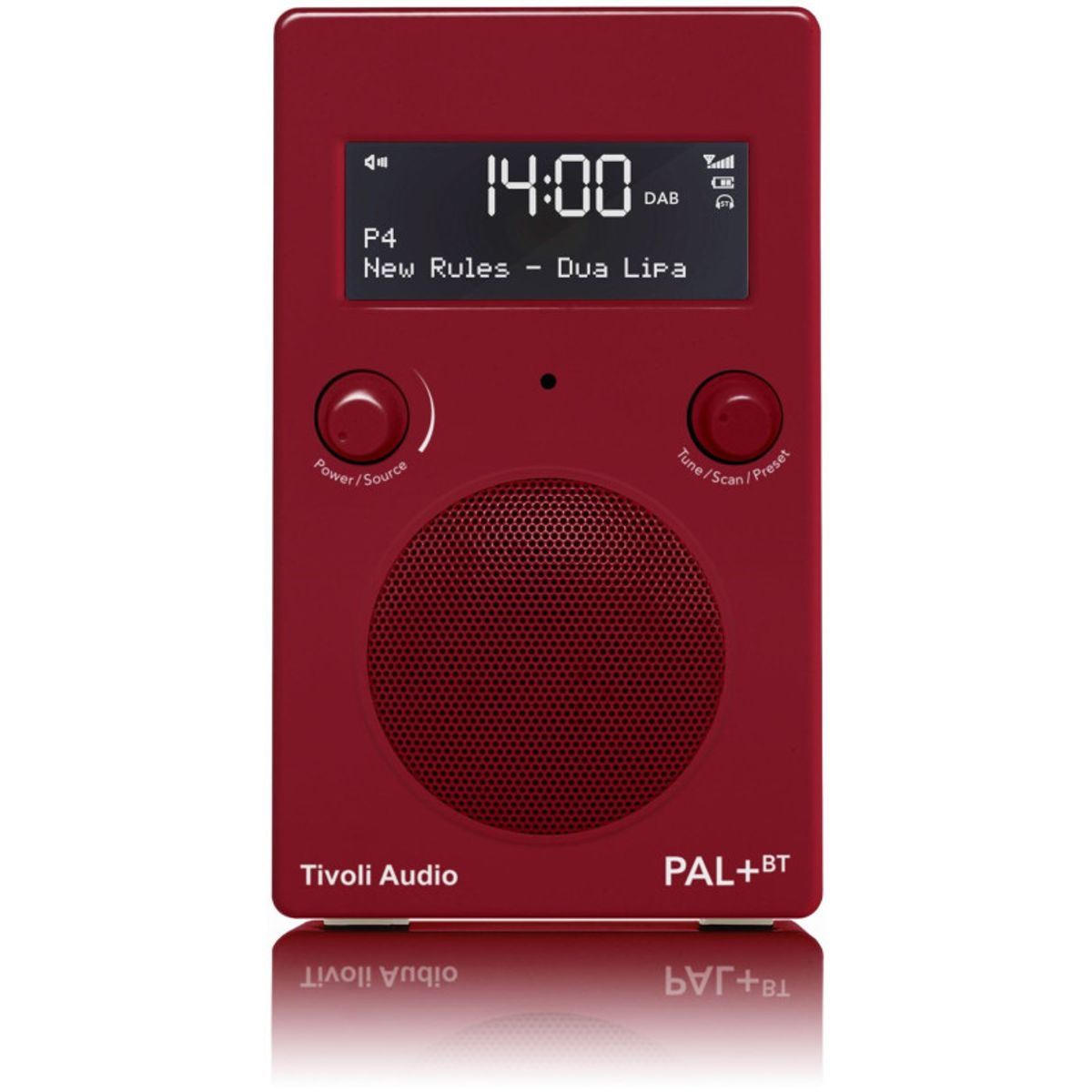 Tivoli Audio Classic PAL+BT, red DAB+/FM Radio med bluetooth